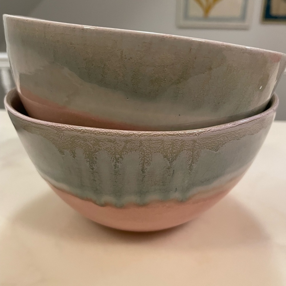Anthropologie dip dye bowls (2)